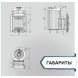 Печь банная «Атмосфера L» в ламелях «Верде Гватемала»